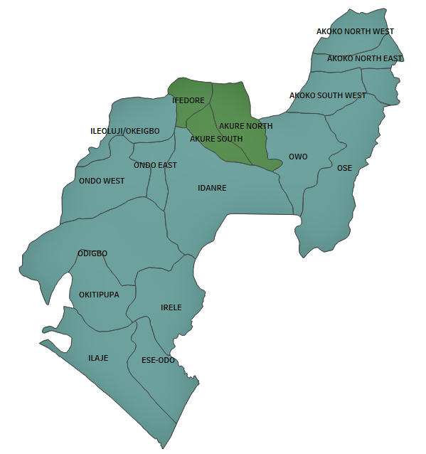 Ondo election visual analytics map
