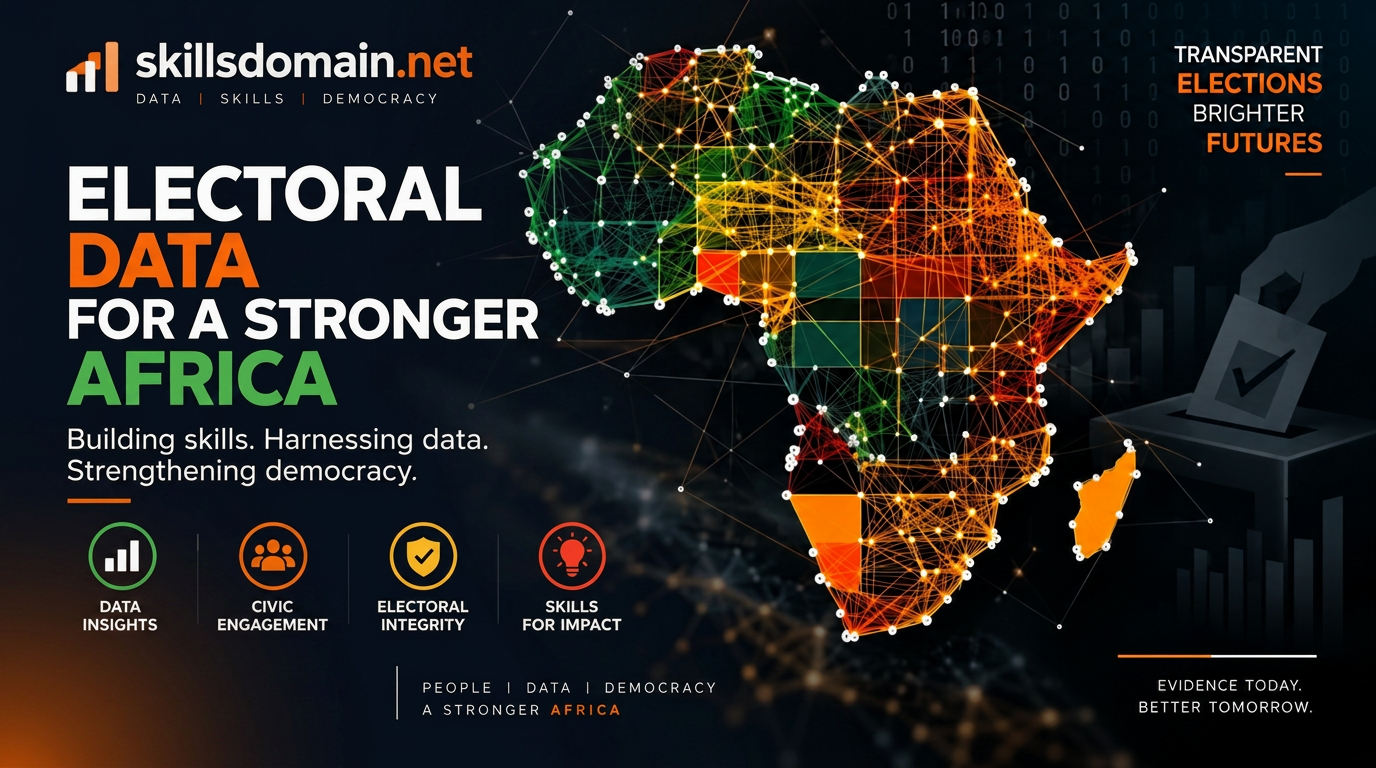 SkillsDomain electoral data for a stronger Africa — building skills, harnessing data and strengthening democracy